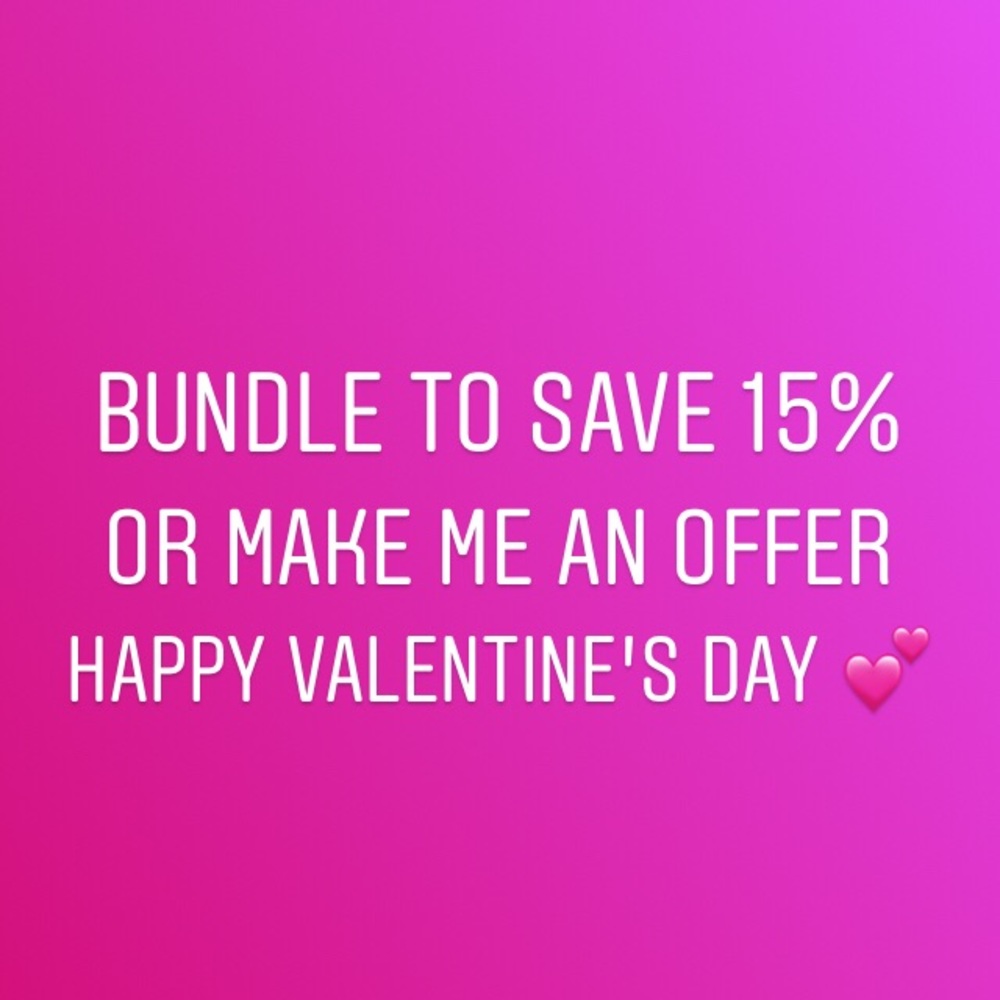BUNDLE OR MAKE AN OFFER 💗